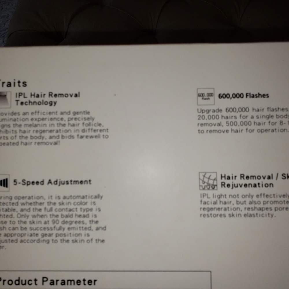 New in Box Henna Hair Removal System - Picture 5 of 6